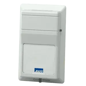BAPI BA/10K-2-R-Z-CG-BW Delta Style Temperature Sensor without Display Optional Setpoint and Override