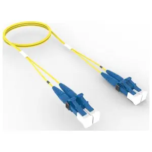 TeraSPEED FEWLCLC42-JXM002 Fiber Patch Cord Singlemode - OS2 Duplex LC to LC 2-Fiber Riser 2 m