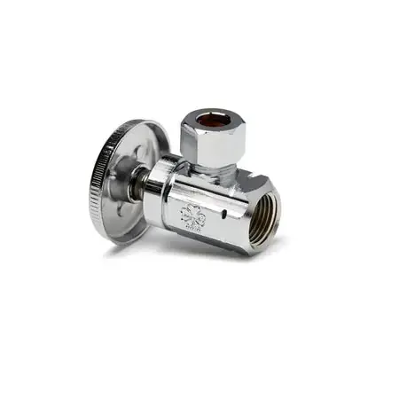 McGuire Manufacturing LFST01LK 3/8 in IPS x OD Tube Loose Key Angle Supply Stop Valve