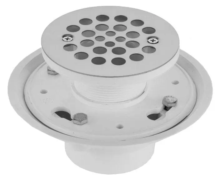 Jaclo 86563-PN Round Shower Drain 2 or 3 PVC Complete Replacement MPN