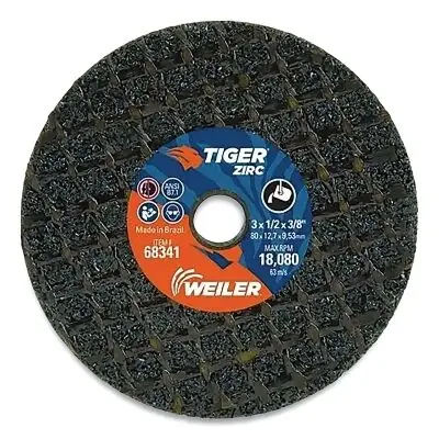 Weiler 68341 Tiger Snagging Wheel 3 in 14 Grit