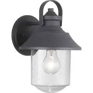 Progress Lighting P560120-031 Weldon 60W 1-Light Medium E-26 Incandescent Outdoor Wall Sconce