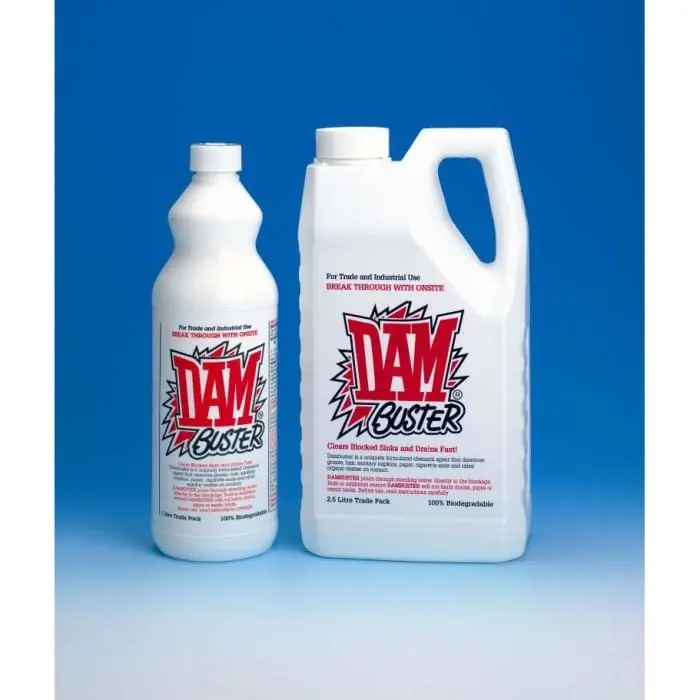 Wiseman DB1L Dambuster Drain Cleaner 1 Litre Bottle
