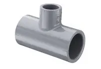 Spears 801-418C 4X1-1/4 CPVC Reducing Tee Socket SCH80