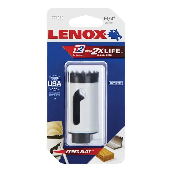 Lenox 2060575 Bi-Metal Hole Saw 1-1/8 in