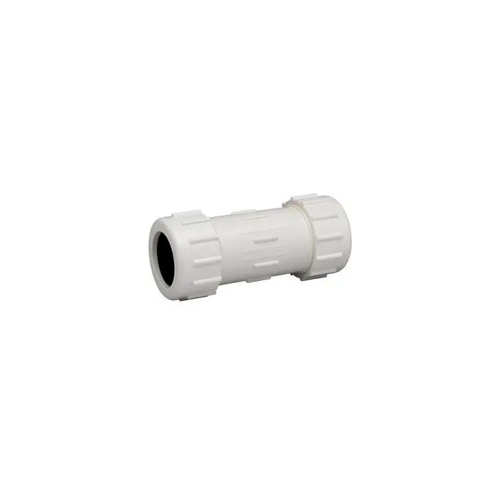 Matco V 400T03 1/2 in. IPS Straight PVC Compression Coupling