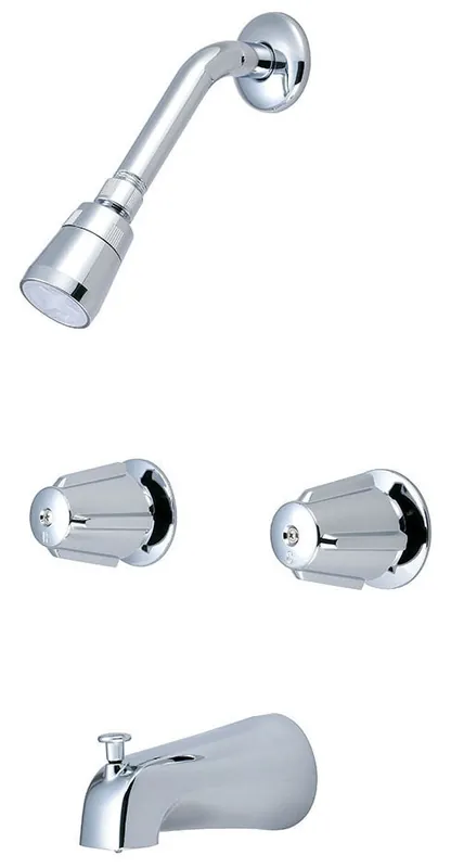 Olympia P-1210 Tub and Shower Faucet 1-3/4 Showerhead Diameter 1.75 GPM