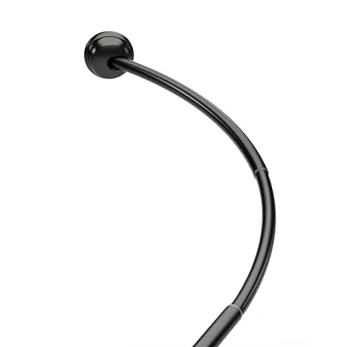 Zenith Home Corp 35633HBP Shower Rod Curved Tension 50in to 72in Replacement MPN