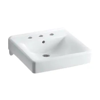 Kohler 2053-0 Soho 20 x 18 in. Rectangular Wall Mount Bathroom Sink