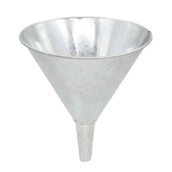 Plews & Edelmann 75-010 Funnel Utility 24 oz Tin Funnel