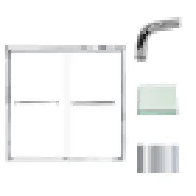 Zhongshan Donghao Hardware Co. CBP606006C-PC Shower Door 60X60 Clear Glass