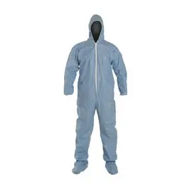 DuPont D13492345 Tempro Coveralls with Attached Hood and Integrated Socks