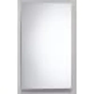 Robern PLM2430GLE PL Series 23-1/4 in. Flat Top Cabinet with Pencil Edge Mirror