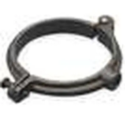 Empire Industries 4550075EG 455 Series Split Ring Stand-Off Hanger, Malleable Iron, Electro-Galvanized, 3/4