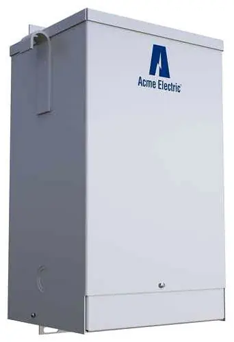 Acme Electric GP123000S Low Voltage Distribution Transformer - Single Phase, 277/480 - 208/277V, 3kVA