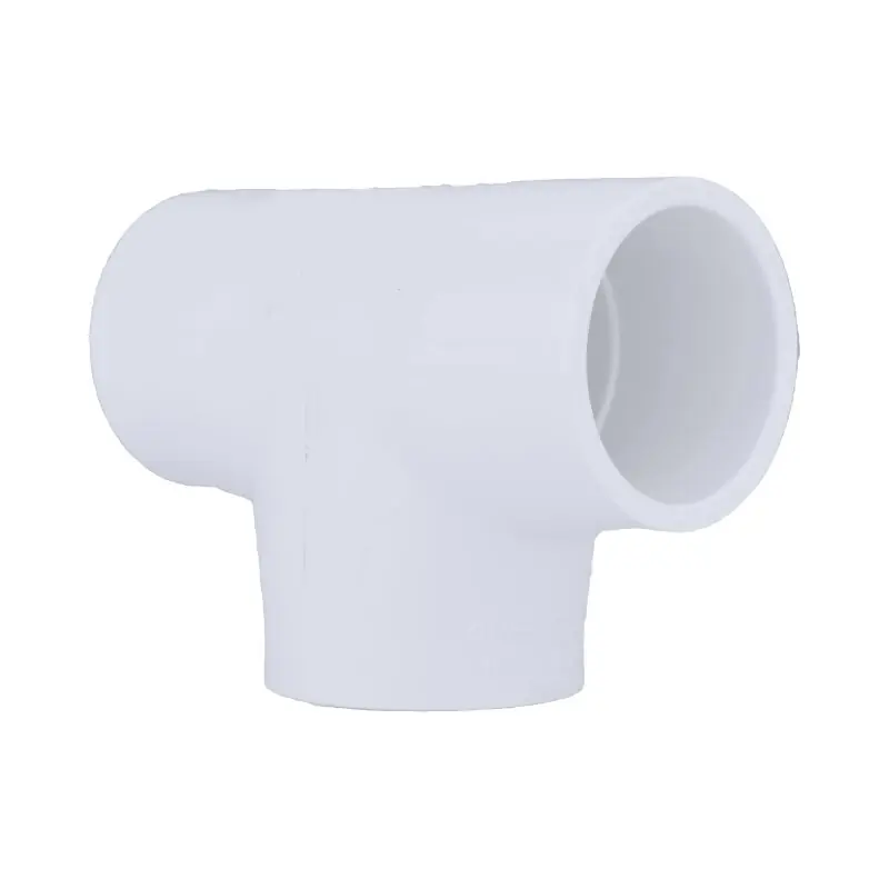 Charlotte 401-012 PVC (Schedule 40) 2400 Series Tee, S x S x S, 1-1/4