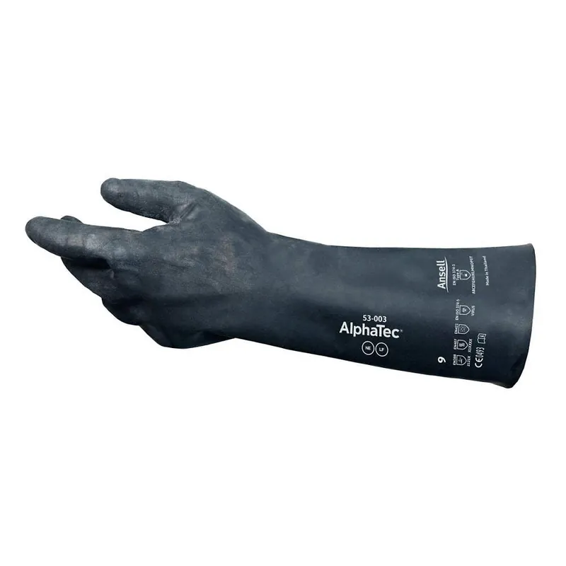 AlphaTec 53003090 Chemical Gloves Power Size 9