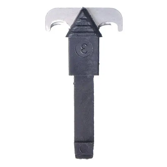 Klever KCJ-XH-40 (1) Curved Replacement Blade Head 1-1/8 in