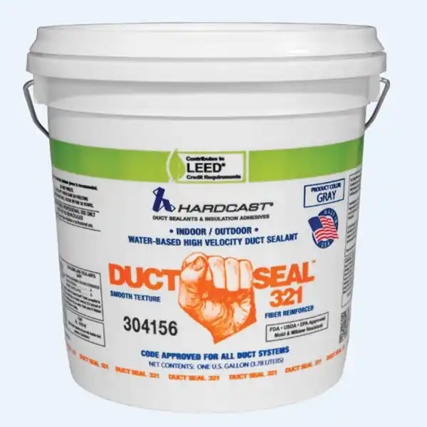 Hardcast 304156 Duct-Seal 321 Water-Based Duct Sealant 1 gal Pail