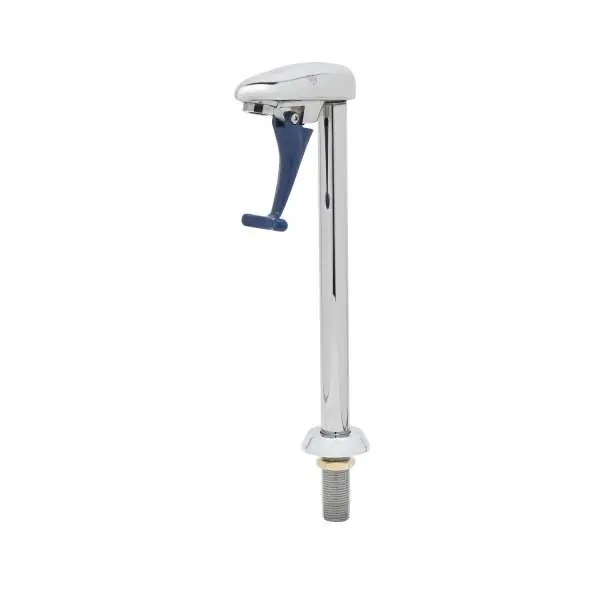 T&S Brass B-1210-16 Glass Filler 16 Deck Mount Pedestal 1/2 NPT Male Shank