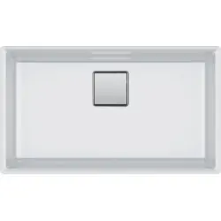Franke PKG11031PWT Peak 32.0-in. x 18.8-in. Granite Undermount Single Bowl Kitchen Sink