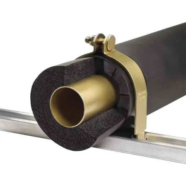 Hydra-Zorb 729087 Insulated Strut Mount Clamp 7/8 x 1-1/2 Wall Zinc Plated