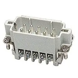 THOMAS & BETTS MS216A Male Screw Terminal Insert For Use With A Series 16 Contacts With Ground