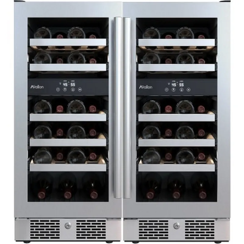 Avallon WC152DZDUAL 15 DU DZ Wine Cooler Reverse Hinge