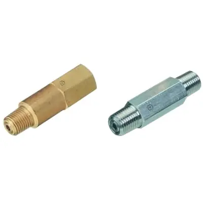 Western Enterprises CVM-4F Inline Check Valves, 1/4 in NPT, M/F, 3,000 PSIG