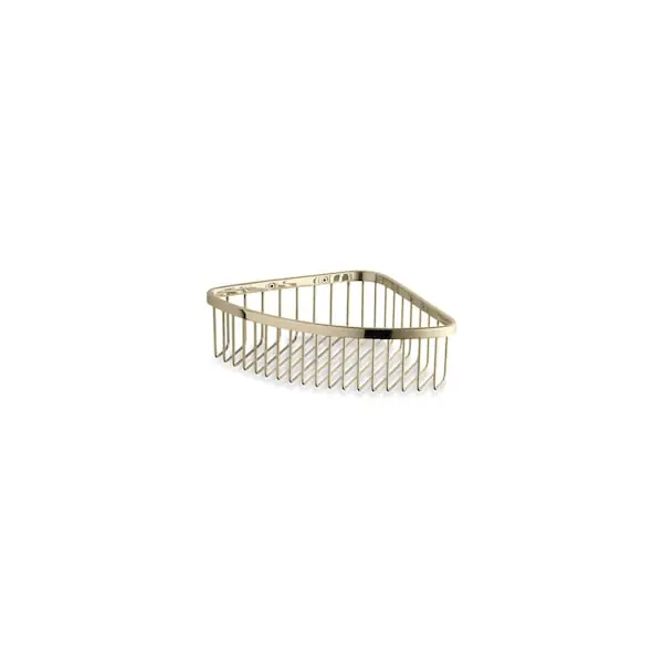 Kohler 1897-AF Escale Large Shower Basket in Vibrant French Gold