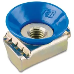 Kindorf UCN12 Cone Nut Universal Size 1/2 Inch Steel