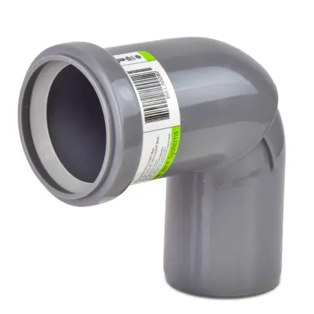 Centrotherm ISEL0287 Vent Street Elbow 87 Degrees 2 Short Radius