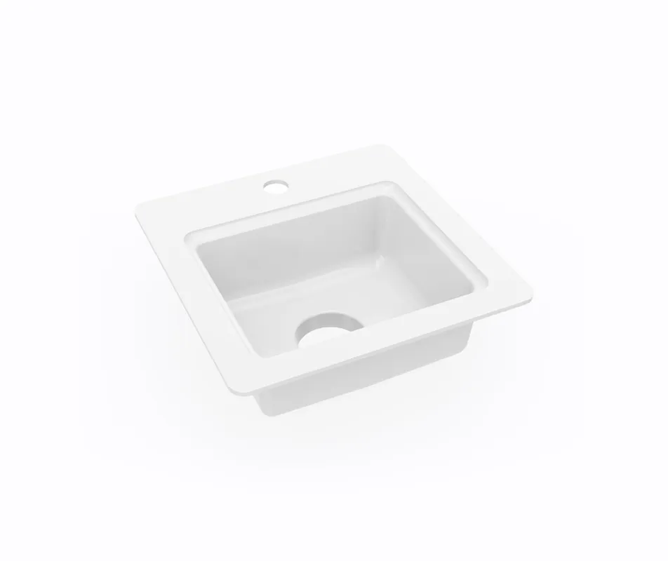Swan BS01515.010 Sink 15X15 1HL SGL BWL