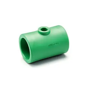 Aquatherm 1060025922 Green Fusiolen Pp-R Socket Weld Reducing Tee 3/4 X 3/4 X 1/2 In