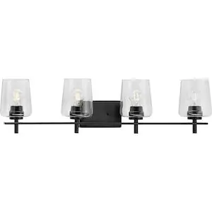 Progress Lighting P300363-31M Calais Collection Four-Light Bath Vanity Light