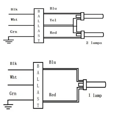 GE GEC242-MVPS-BES 305V CFL Ballast