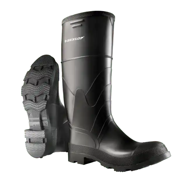 Dunlop Protective Footwear 8662200.09 Economy Steel Toe/Midsole Rubber Boots