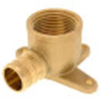 Everflow PXDL0034-NL 3/4 F1807 PEX X 3/4 FPT Drop Ear Elbow Lead Free