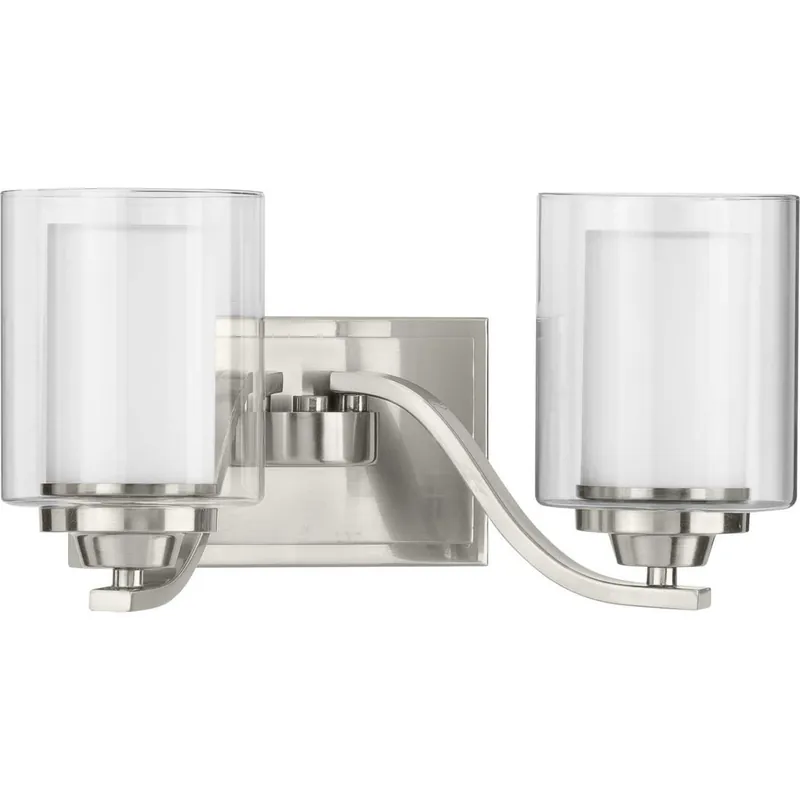 Progress Lighting P300121-009 Kene 75W 2-Light Vanity Fixture