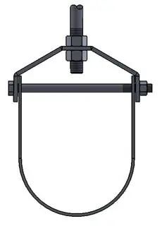 EMPIRE INDUSTRIES 11GI-0250 Clevis Standard Electro-Galvanized Import 2-1/2