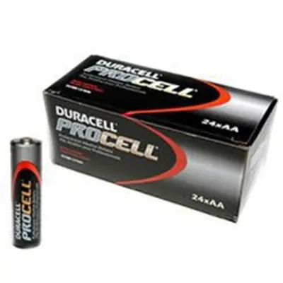 Procell DURPC1500BKD PC1500BKD 1.5V AA Zinc-Manganese Dioxide Battery