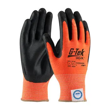 G-Tek 19-D340OR/XXL Hi-Vis Orange ECO Series Cut Resistant Gloves