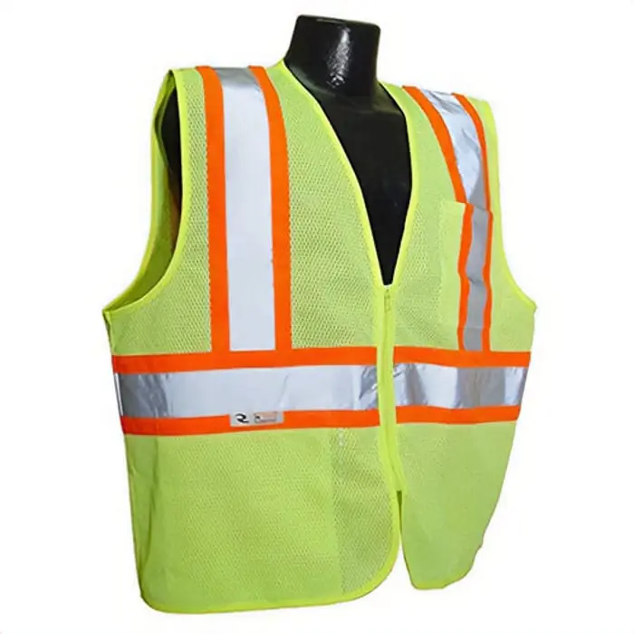 Radians SV225-2ZGM-L Safety Vest Economy Fire-Resistant Self-Extinguishing Size L