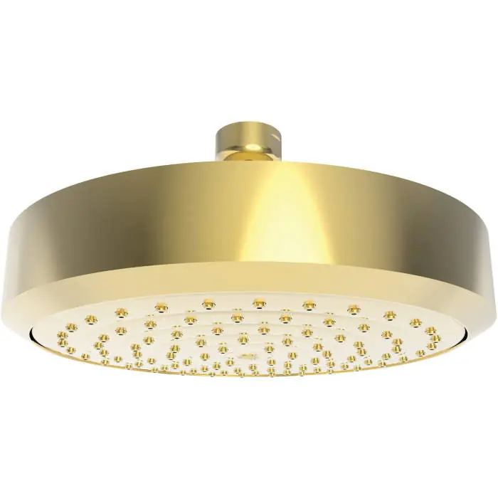 Brass Tech 2141/56 Newport Brass Tub & Shower Single Function Shower Head Flat Black