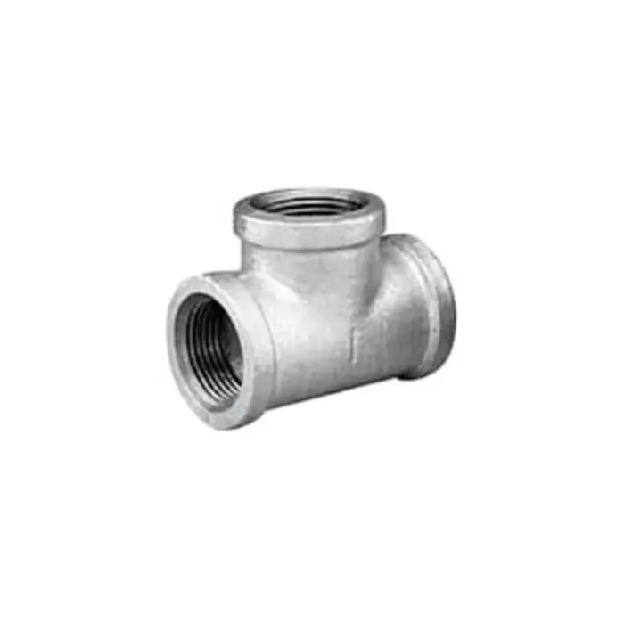 Malleable Fittings ZMGT08 Pipe Tee 2 in Thread 150 lb