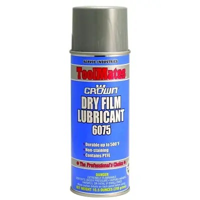 CROWN 6075 Dry Film Lubricant 16 oz Aerosol Can