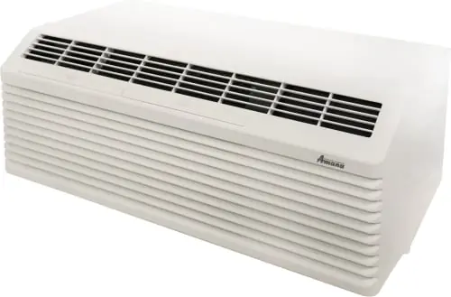 Amana PTC093J25AXXX Packaged Terminal Air Conditioner 9k BTU 2.5 kW Electric Heat R-32