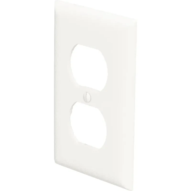 Pass & Seymour SP8LA Duplex Receptacle Wall Plate Single-Gang Light Almond