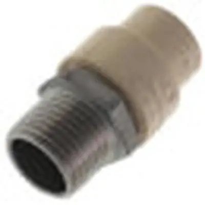 Everflow SSCPM012-NL 1/2 Stainless Steel Male X CPVC Adapter Lead Free