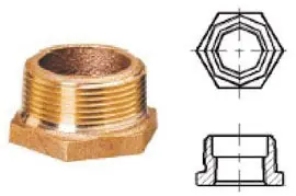 Brass Ftg B-BU0603LF FTG